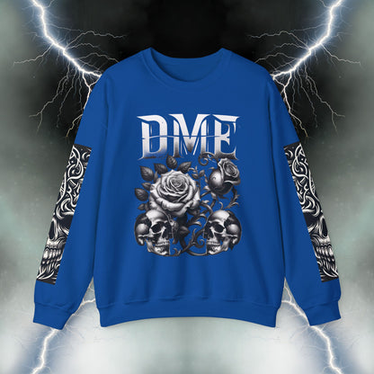 DME SKULLY ROSE SWEATSHIRT