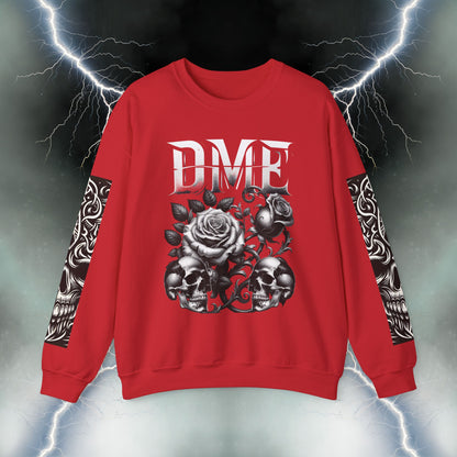 DME SKULLY ROSE SWEATSHIRT