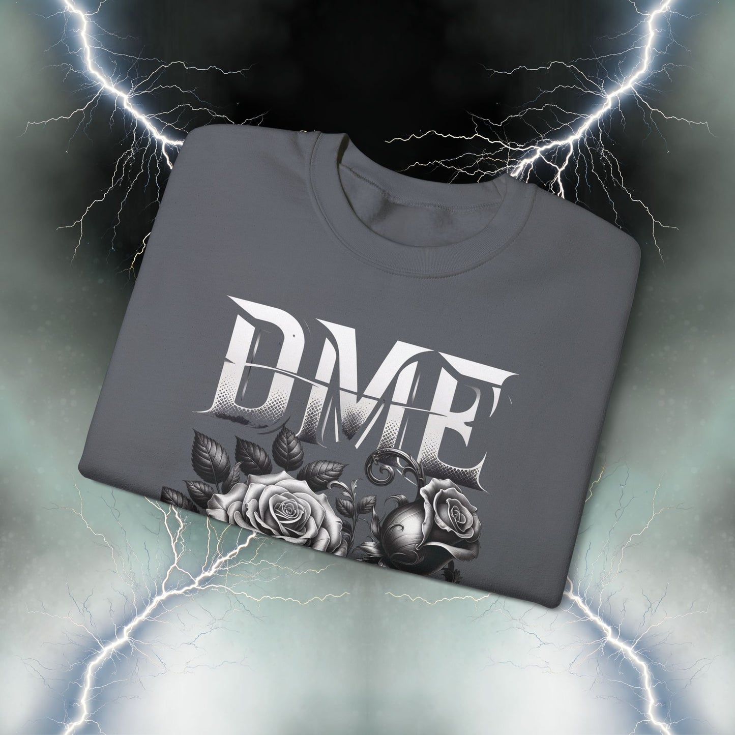 DME SKULLY ROSE SWEATSHIRT