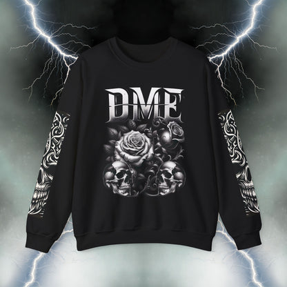 DME SKULLY ROSE SWEATSHIRT