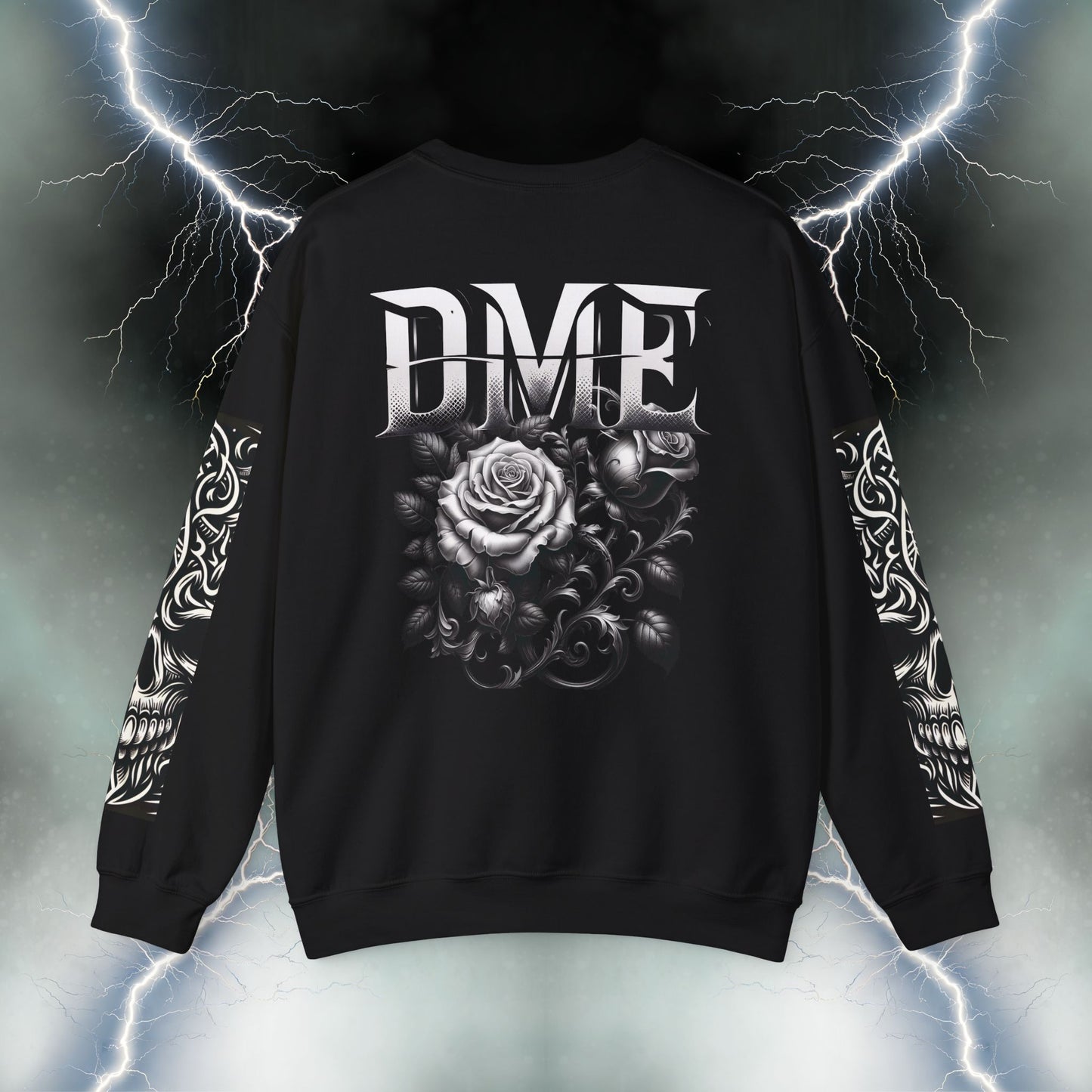 DME SKULLY ROSE SWEATSHIRT