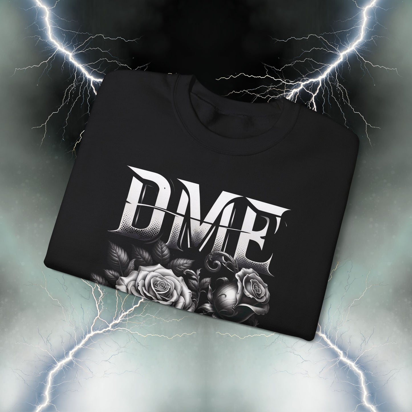 DME SKULLY ROSE SWEATSHIRT